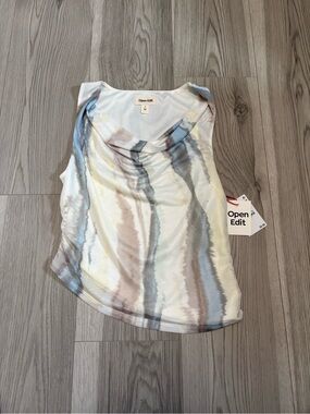 Open Edit Scoop Neck Blouse Size Small NWT
